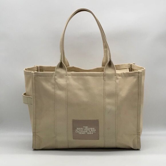 Marc Jacobs Beige Canvas Tote Bag - Picture 2 of 10